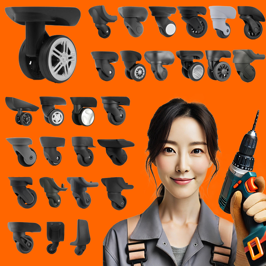 캐리어 바퀴 교체, 아메리칸투어리스터, 샘소나이트, 꾸밈공간, 여행가방 AS