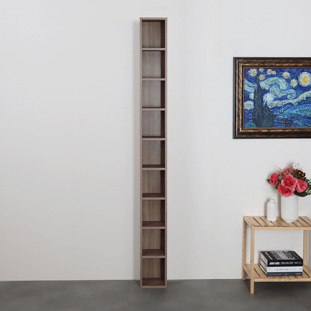모던 틈새 DVD장 200x150x2000mm, 9단, 아카시아 - 상세 이미지 3