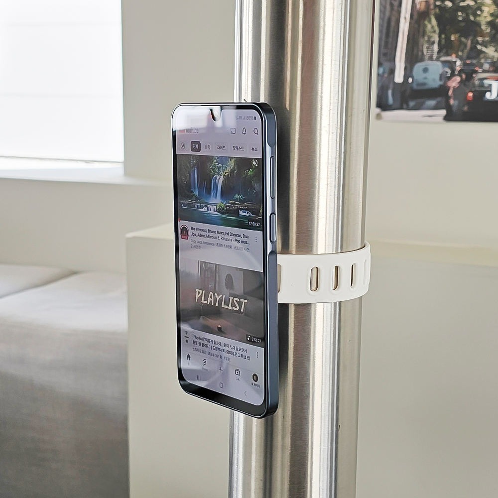 유즈베러띵 N52 맥세이프 스트랩 핸드폰 손목 거치대 택배 유모차 런닝 S(24cm)