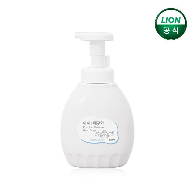 아이깨끗해 프리미엄 모이스처 힐링코튼 450ml 용기x1개 - 상품 이미지