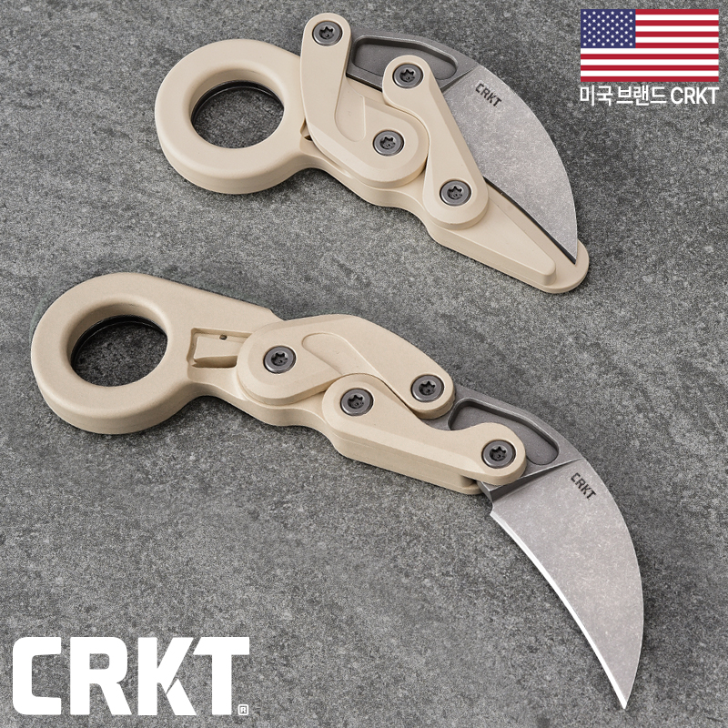 씨알케이티 프로보크(F) 샌드 서바이벌 아웃도어 카람빗 나이프