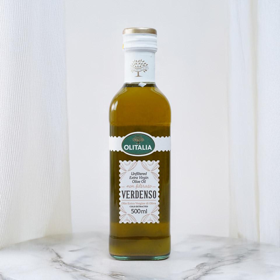 메가마트 올리타리아 베르덴소 엑스트라 버진 올리브오일 500ml - 상품 이미지