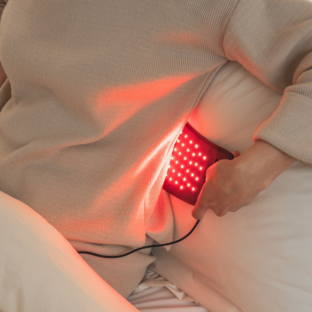시리어스 LED 프로 근적외선 허리 찜질기 마사지기 온열 찜질 원적외선