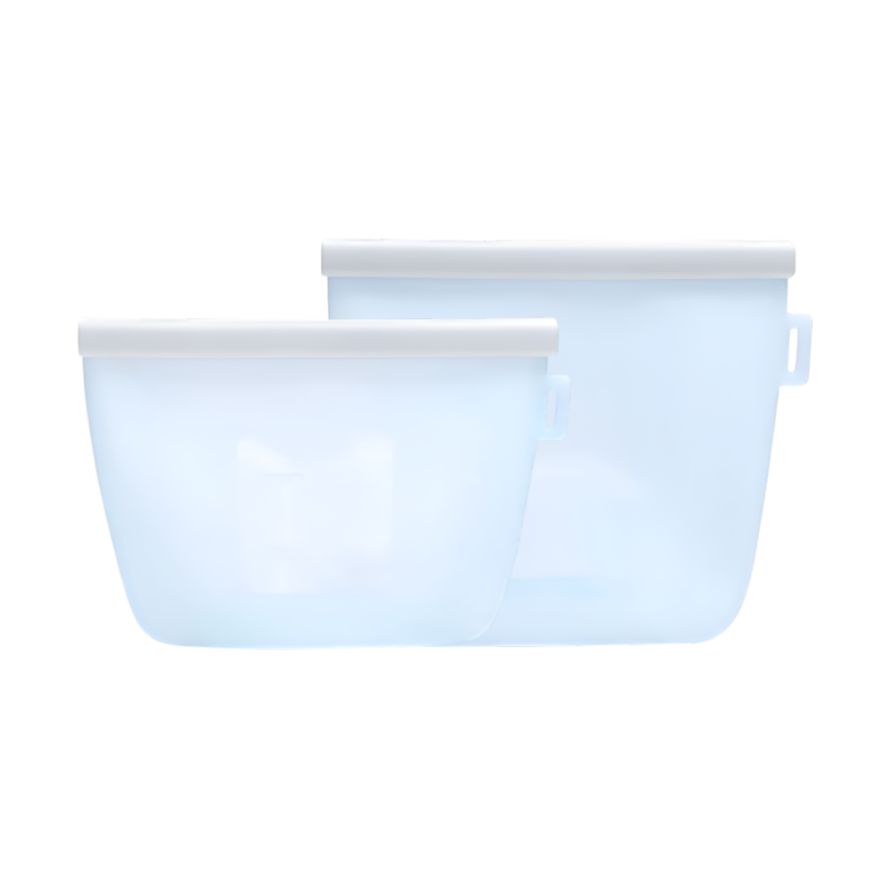 아넷브러쉬 실리콘 푸드 지퍼백 1000ML ,1500ML 2종세트 - 상세 이미지 3