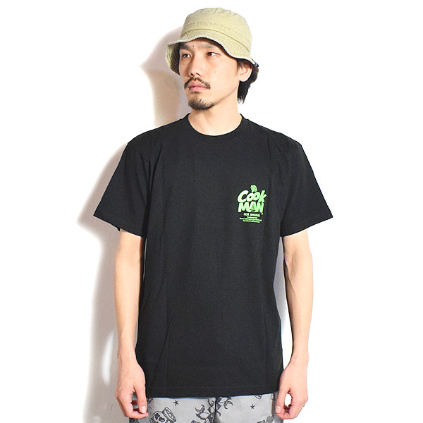 쿡맨 Cookman 피자 콤보 반팔 티셔츠 25SS 블랙 - 상세 이미지 2