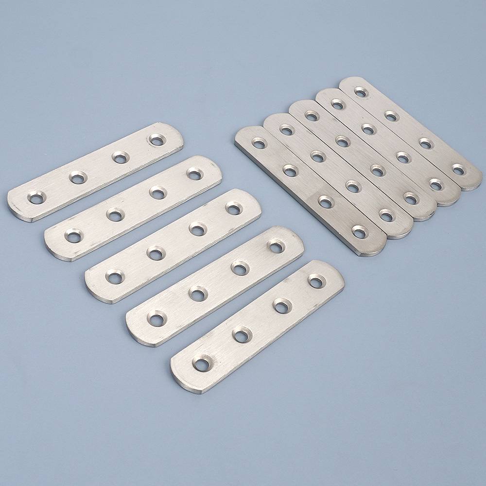 일자 평철 앵글 브라켓 경첩 스텐 보강철판 89mm 10P - 상세 이미지 3