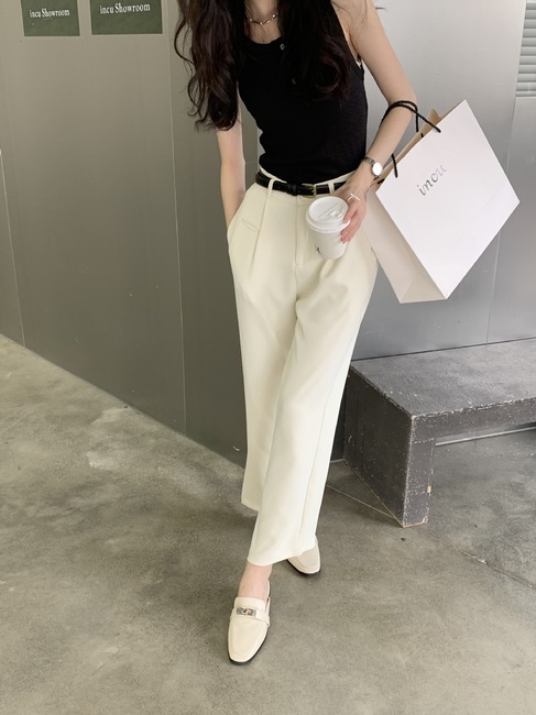 버클 켈리 은장 뮬 블로퍼 슬리퍼 샌들 로퍼 이미지 6