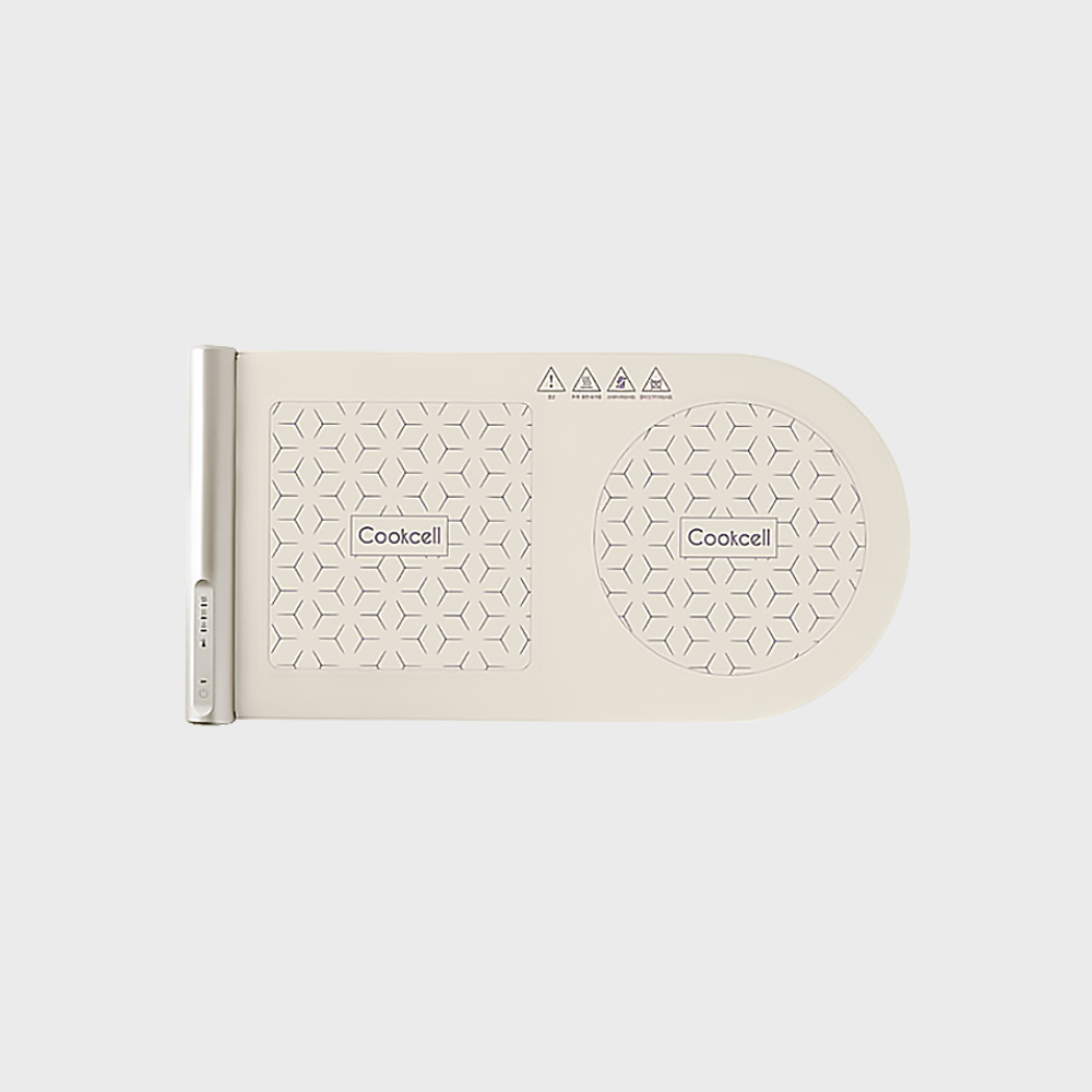 쿡셀 푸드워머 음식 보온기 매직 워머기 전기 보온 데우기 초슬림 실리콘 식탁 매트 2구
