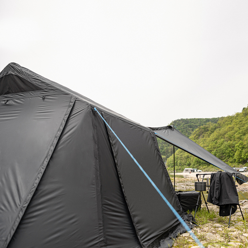 아이두젠 캐빈 프로 감성 쉘터 농막 텐트 블랙