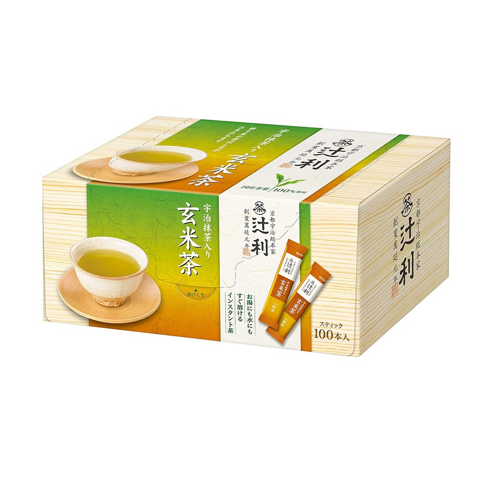 츠지리 우지녹차 함유 현미차 스틱 100개입