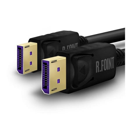 한창인포텍 알포인트 DisplayPort v1.4 케이블 (RF050, 5m) RF-DPD1450-VIOLET