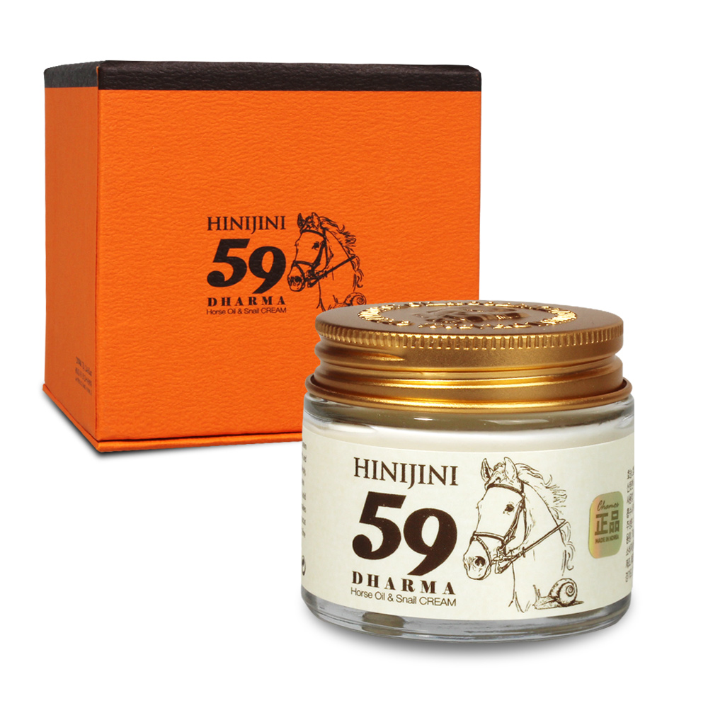 달팽이 마유 크림 히니지니 59 달마크림 70g 건성 피부 잔주름 관리 보습 영양 탄력