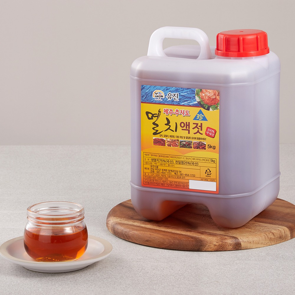 100년전통 윤판례 추자도 멸치액젓 5kg - 상세 이미지 2