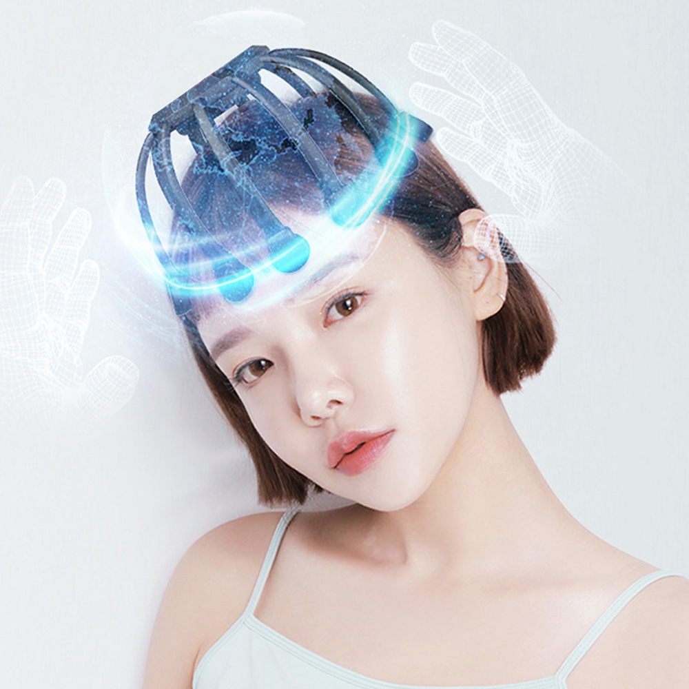 전동 두피마사지기 두피 관리기 마사지기계 갈바닉 헤어 마사지기 빔 머리지압기 케어제품 이미지 6