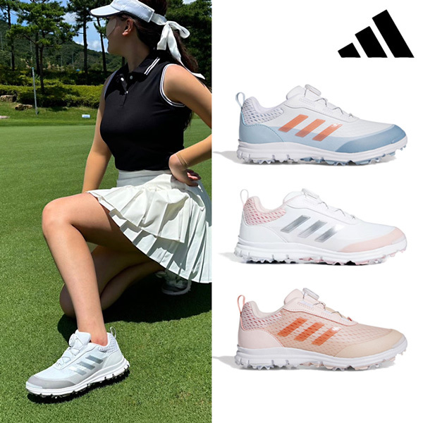 아디다스 여성 스파이크 보아 골프화 S스타 가벼운 발편한 여자 방수 골프신발