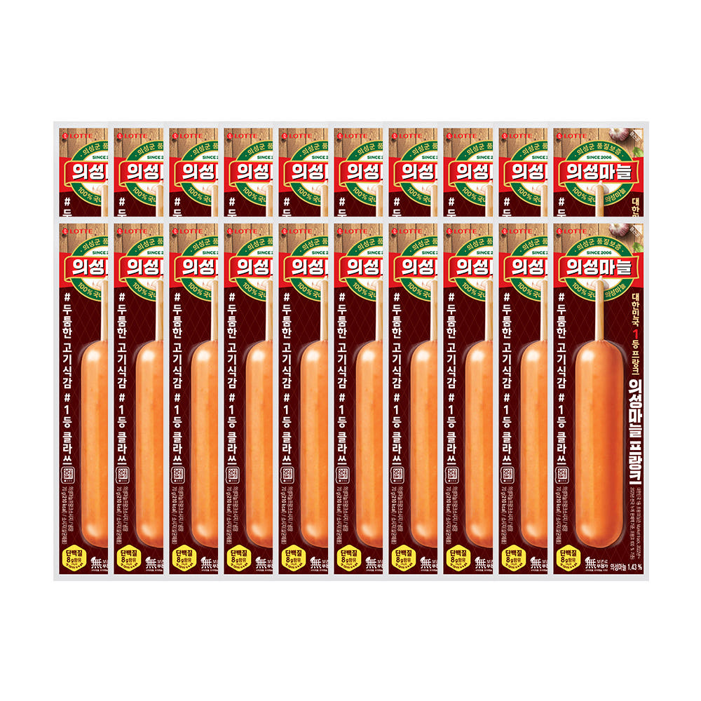 의성마늘프랑크 70g 외 프랑크/직꾸닭 5종 10개+10개 가격 비교 롯데웰푸드 의성마늘프랑크 70g 외 프랑크/직꾸닭 5종 10개+10개