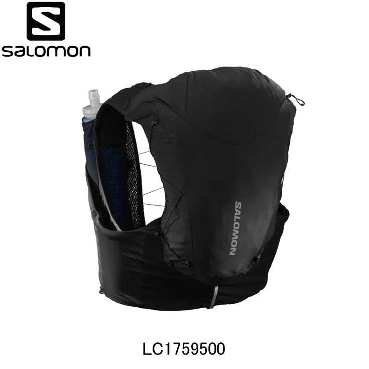살로몬 SALOMON 어드밴스 ADV 스킨 12 러닝 조끼 LC1759500 블랙 - 상품 이미지