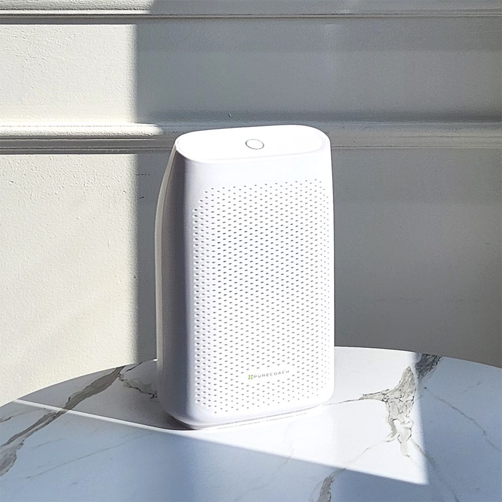 퓨어코치 DH750 저소음 원룸 미니 제습기 자취생 옷방 습기제거 저전력