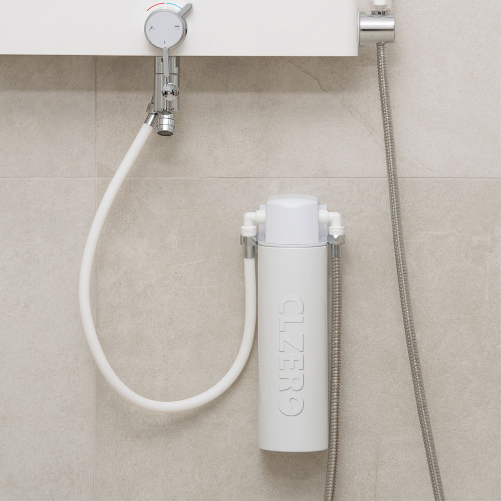 씨엘제로 샤워기필터 세면대 싱크대 주방 샤워 중공사막 나노 필터 CZ-Nano 기본세트