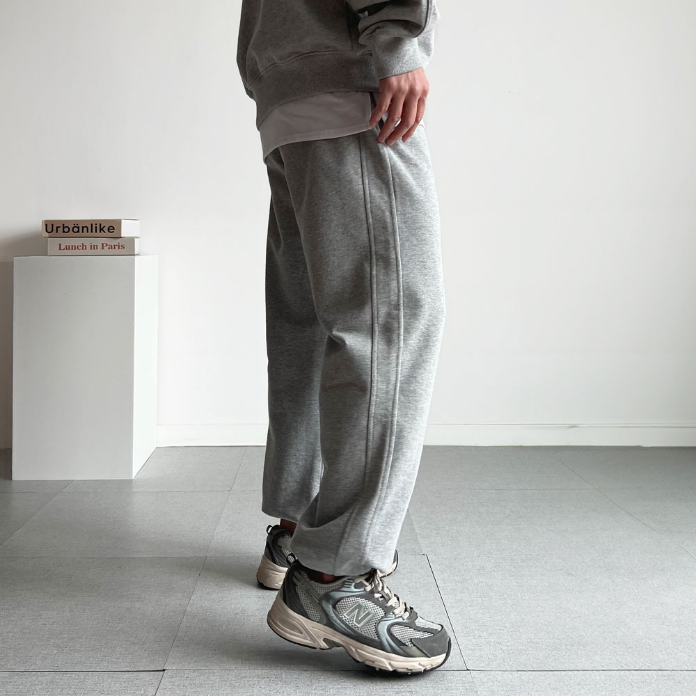 스웻팬츠 와이드스웻팬츠 조거바지 - 상세 이미지 2