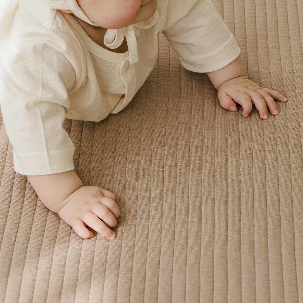 말랑하니 아기 방수패드 슈퍼싱글 신생아 방수요 코코아밀크