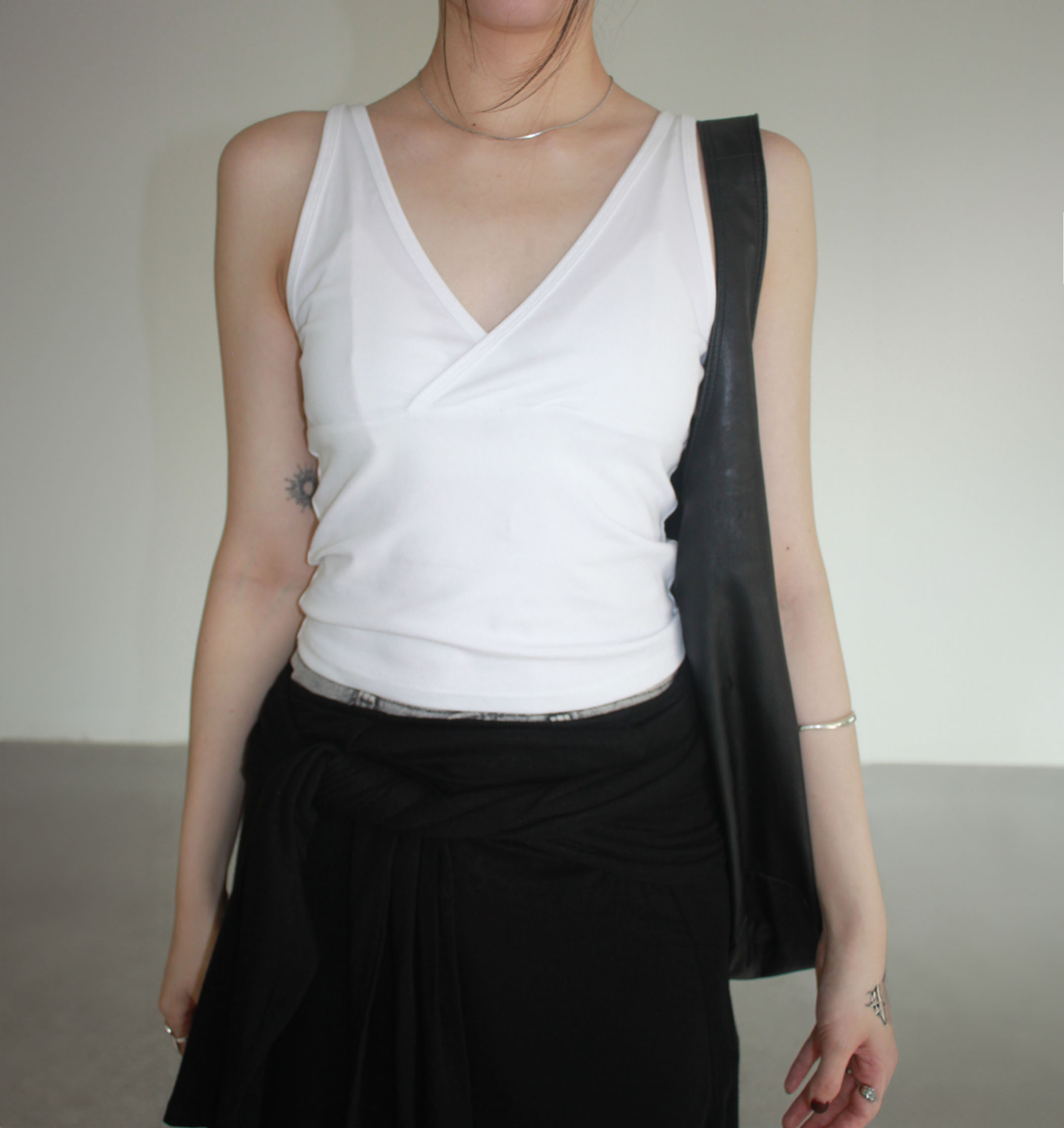 thin snake necklace 심플 스네이크 네크리스 (뱀줄 목걸이) 상세 이미지 8