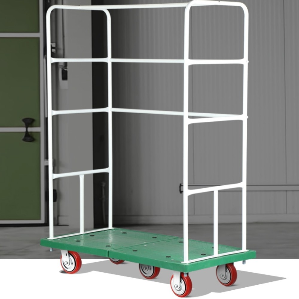 카트랙 특대 2type 철제 프레임 고하중 운반 마트 매장 물류 창고 대차 구루마 끌차