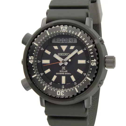 세이코 SEIKO PROSPEX 다이버 쿼츠 잠수부 손목 시계 SNJ031P1 - 메인 이미지