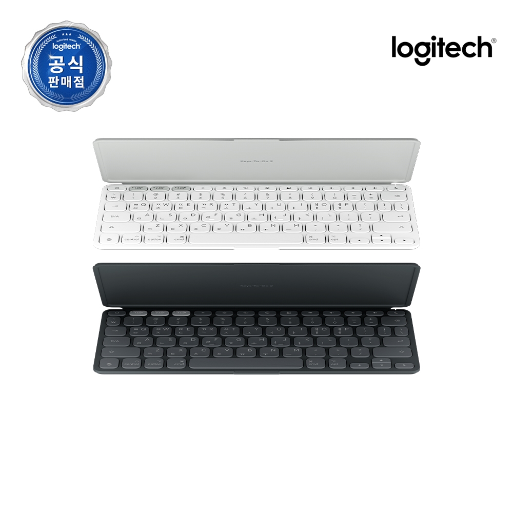 로지텍코리아 공식 Keys-to-go 2 for iPad 무선 키보드 페일그레이, 팬터그래프(Pantograph) 이미지 4