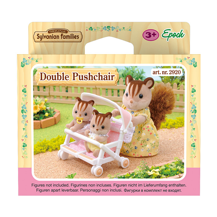 실바니안 아기 쌍둥이 유모차 4533 2920