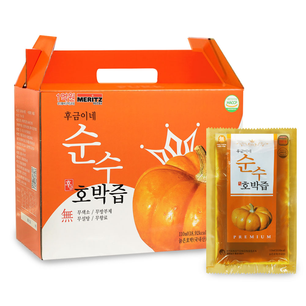 후금이네 순수 늙은 호박즙 30포, 1개 - 상세 이미지 4