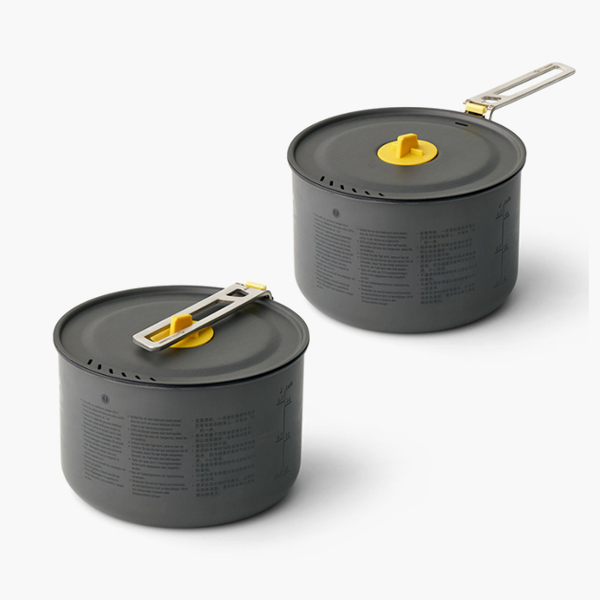 씨투써밋 프론티어 UL 팟 세트 5P 백패킹 코펠 경량 냄비 식기