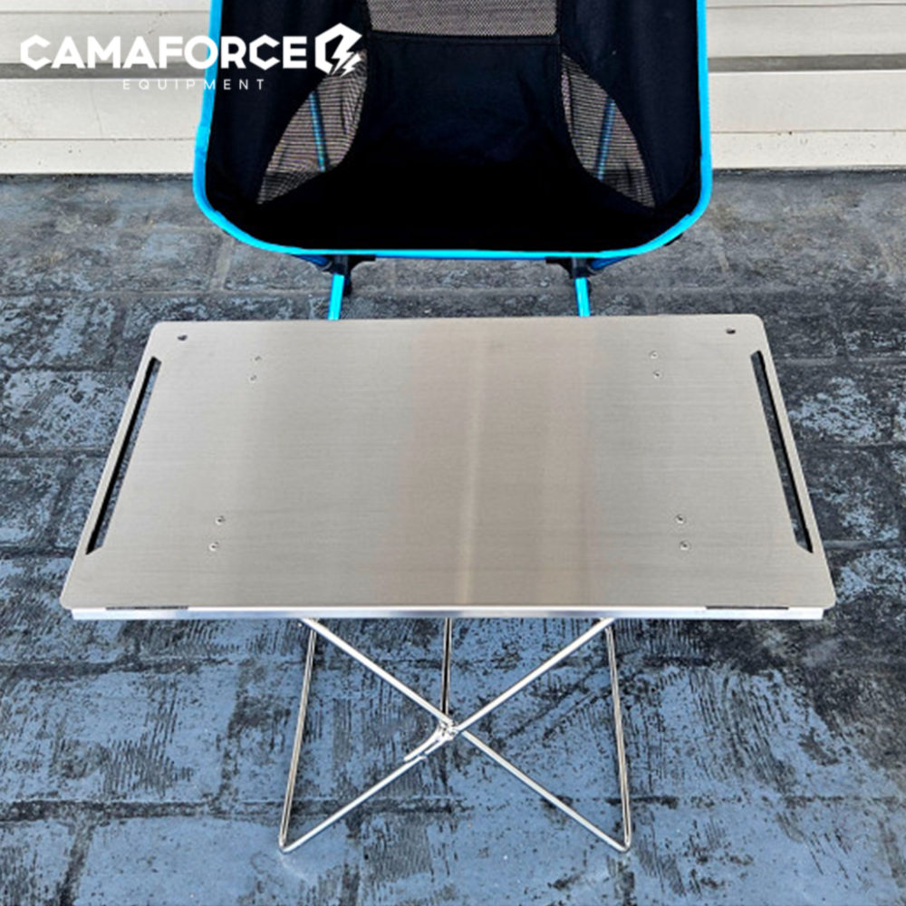 카마포스 엑스테이블 실버 IGT 미니 캠핑 테이블 X TABLE Silver