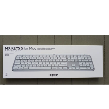 로지텍(정품) MX Keys S for Mac (페일 그레이)