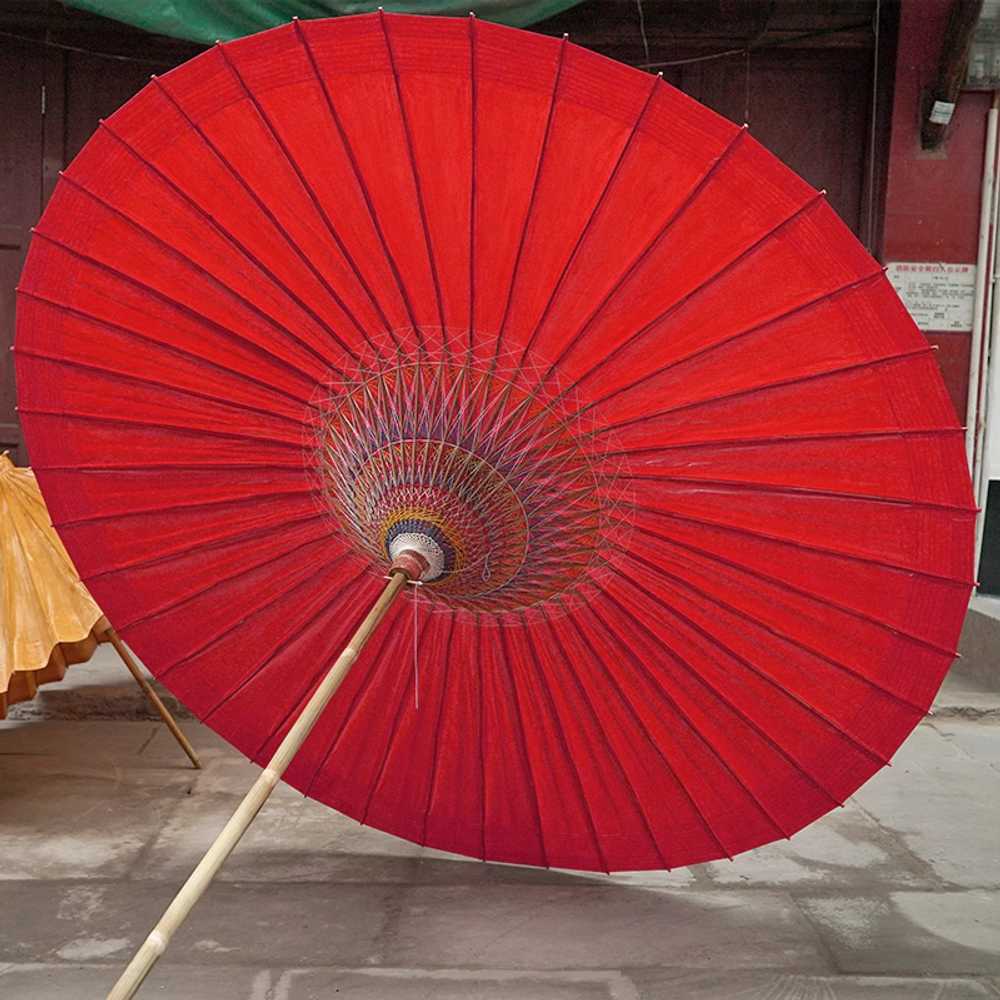 대나무파라솔 우산 감성 일본 전통 민속 볏집 150cm