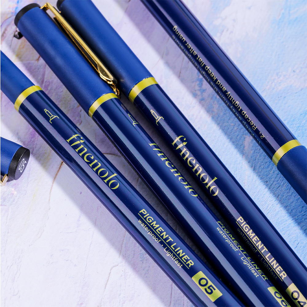 피놀로 피그먼트 블랙 라이너 7입 세트 - 상세 이미지 3