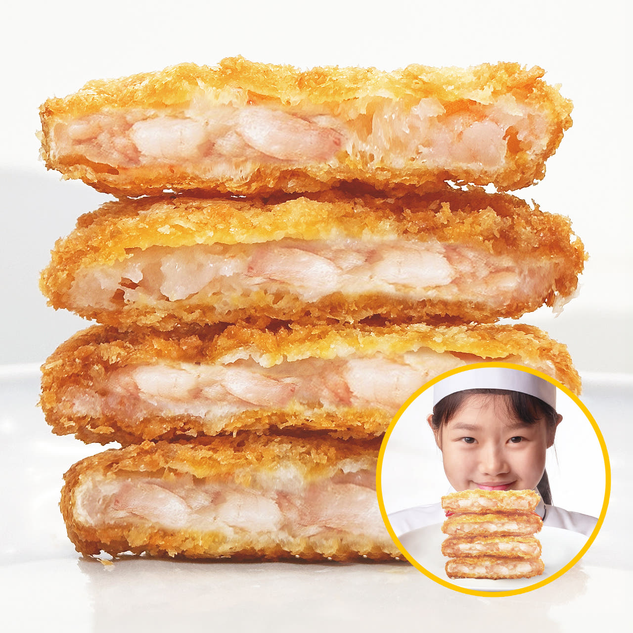 원조 오오통살새우까스 골드 1 kg 20개입 새우 버거 패티용 - 상세 이미지 5