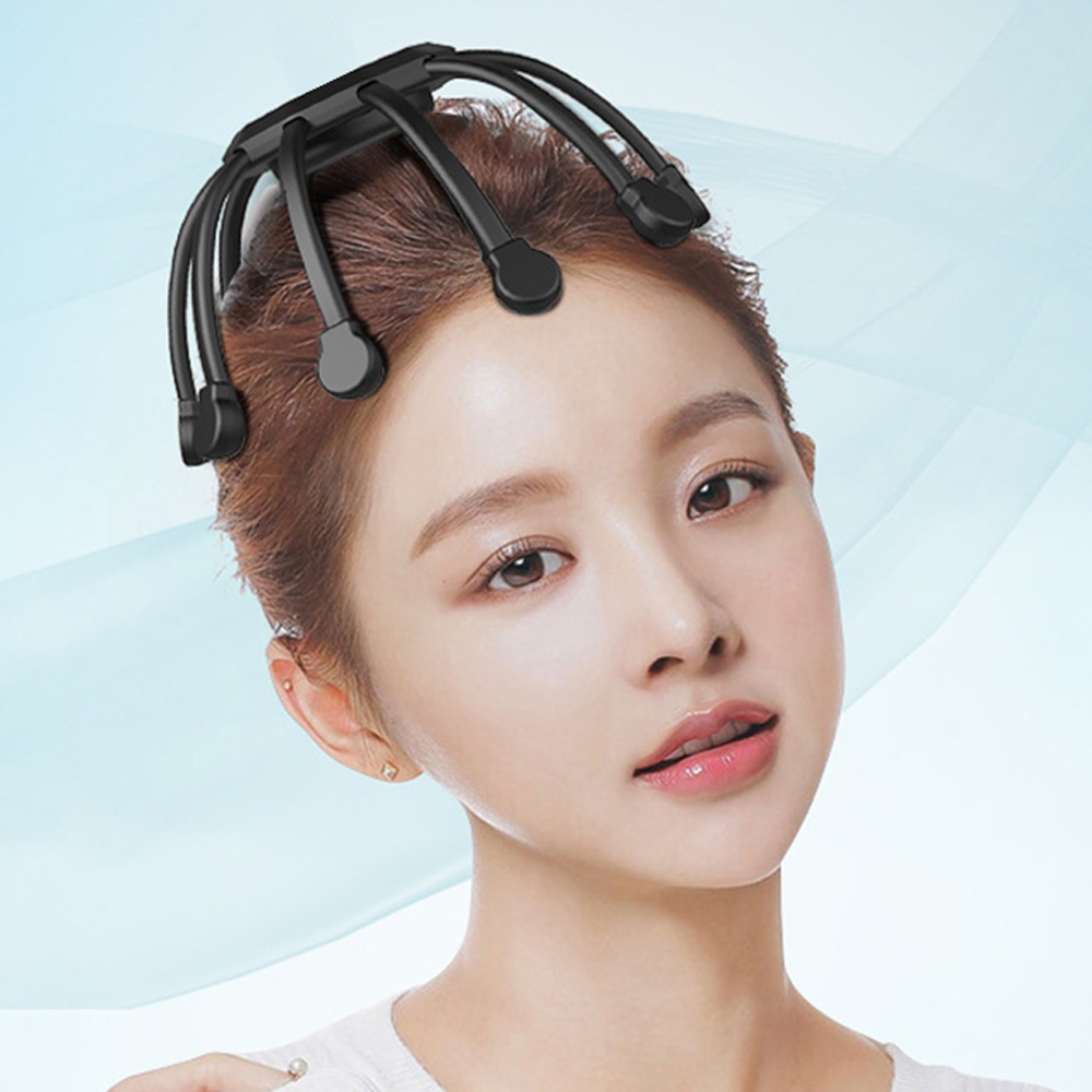 전동 두피마사지기 두피 관리기 마사지기계 갈바닉 헤어 마사지기 빔 머리지압기 케어제품 - 상세 이미지 3