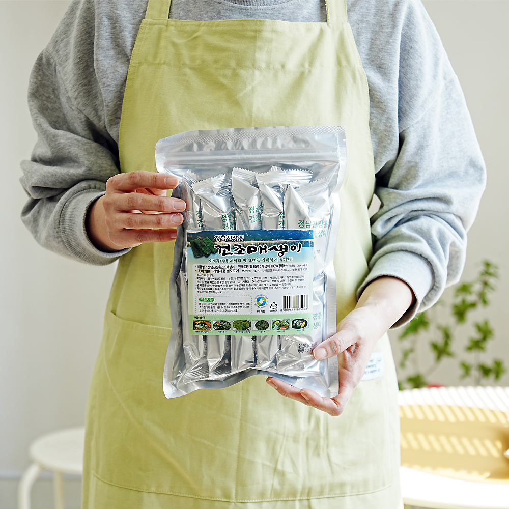 간편한 장흥 동결건조 매생이 건매생이 3g x 10개 (개별포장)