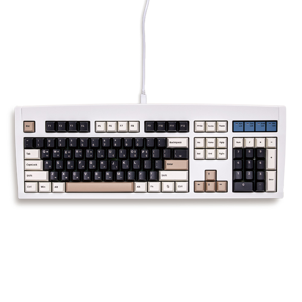 큐센 DT35 104 8K 폴링레이트 기계식 게이밍 키보드 민트축 저소음 조약돌 보글보글 - 상세 이미지 4