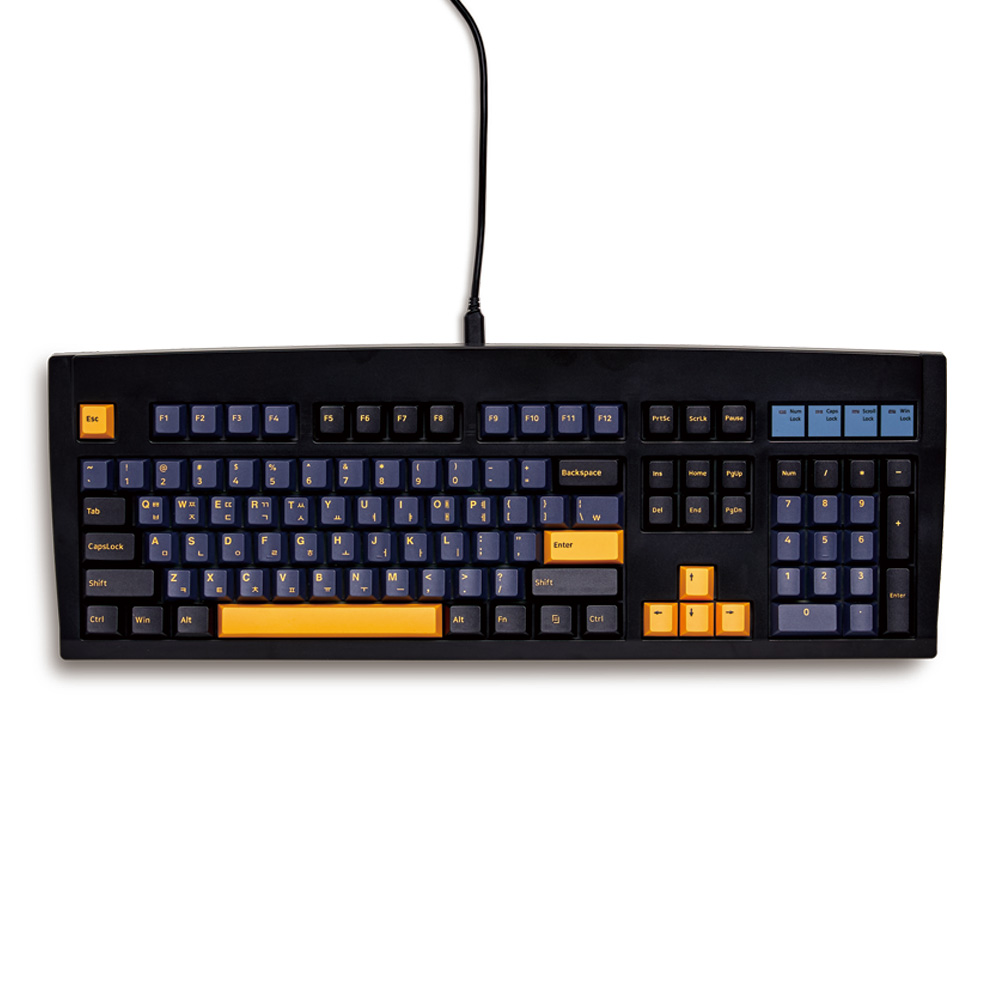 큐센 DT35 104 8K 폴링레이트 기계식 게이밍 키보드 민트축 저소음 조약돌 보글보글 - 상세 이미지 2