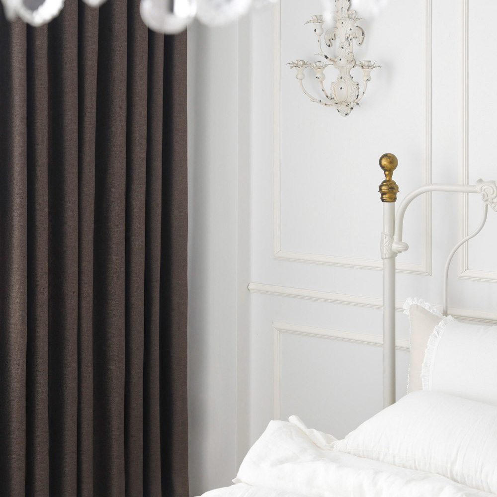 노르딕 사계절 양면 100% 거실 안방 창문 호텔식 암막 커튼