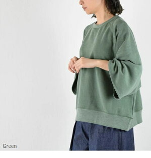 베리떼쿠르 Vintage fleece 기모 맨투맨 네스트로브 블라우스 VCC-497 - 상세 이미지 5