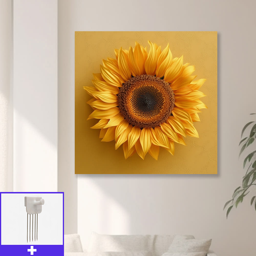 대박 해바라기 80x80cm 캔버스액자 해바라기그림