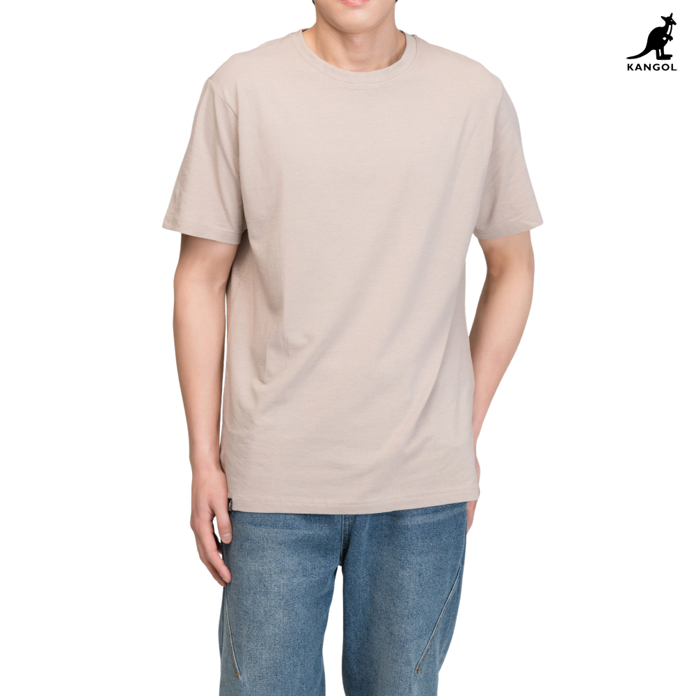 캉골 반팔 티셔츠 남녀공용 K90151 그레이, L - 상품 이미지