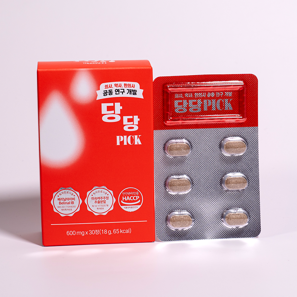 당당픽 식후관리 코로솔산 바나바잎 효모 아연 특허원료 - 상품 이미지
