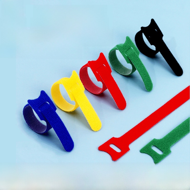 50개 멀티 선정리 스트랩 재사용가능 반영구 케이블타이 가정 사무실 다용도 지저분한 선정리