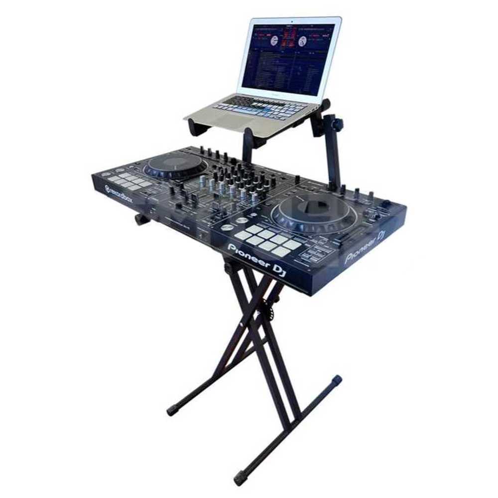 접이식 DJ 테이블 컨트롤러 선반 이동식 간이 스탠드 - 상품 이미지