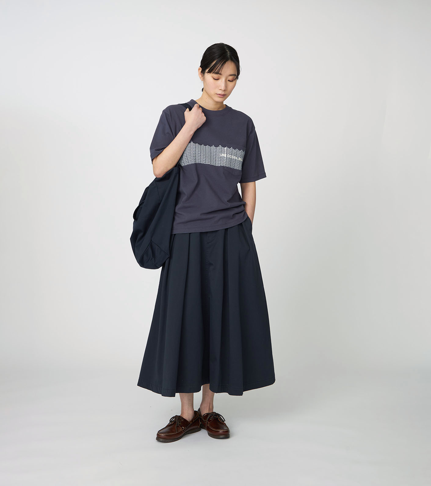 빈티지 네이비 색상 5