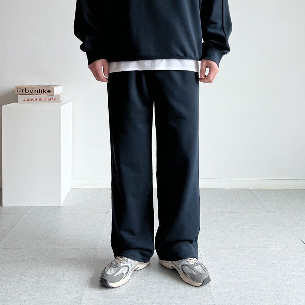 스웻팬츠 와이드스웻팬츠 조거바지 - 상세 이미지 3